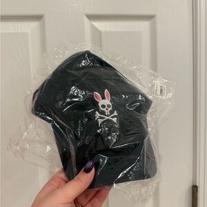 NWT! Psycho Bunny adjustable adults hat in dark green